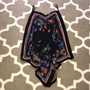 NWT black floral dress